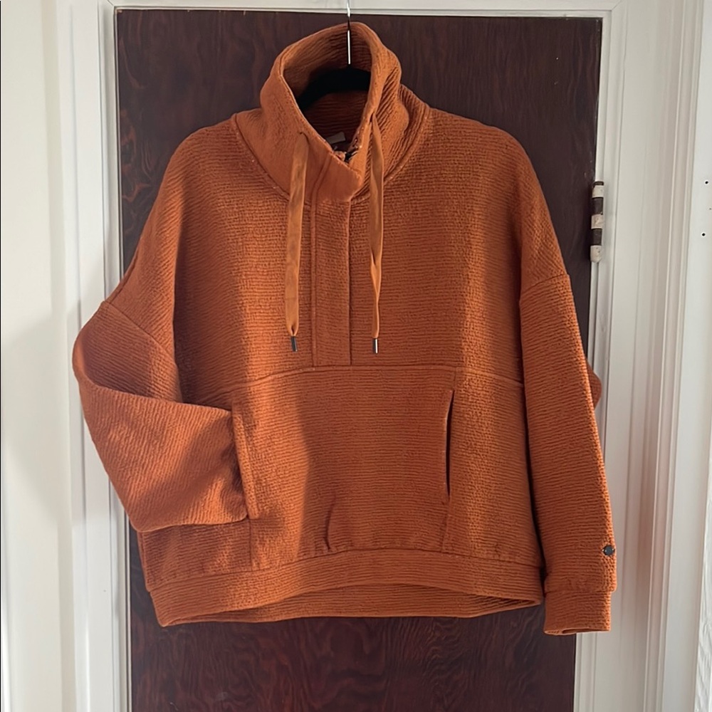 Cozy Orange Pullover Hoodie